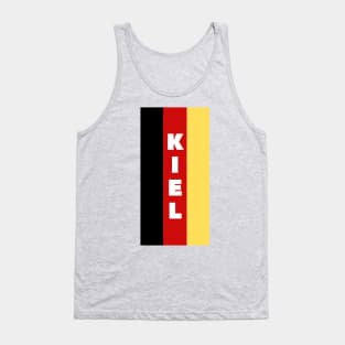 Kiel City in German Flag Vertical Tank Top